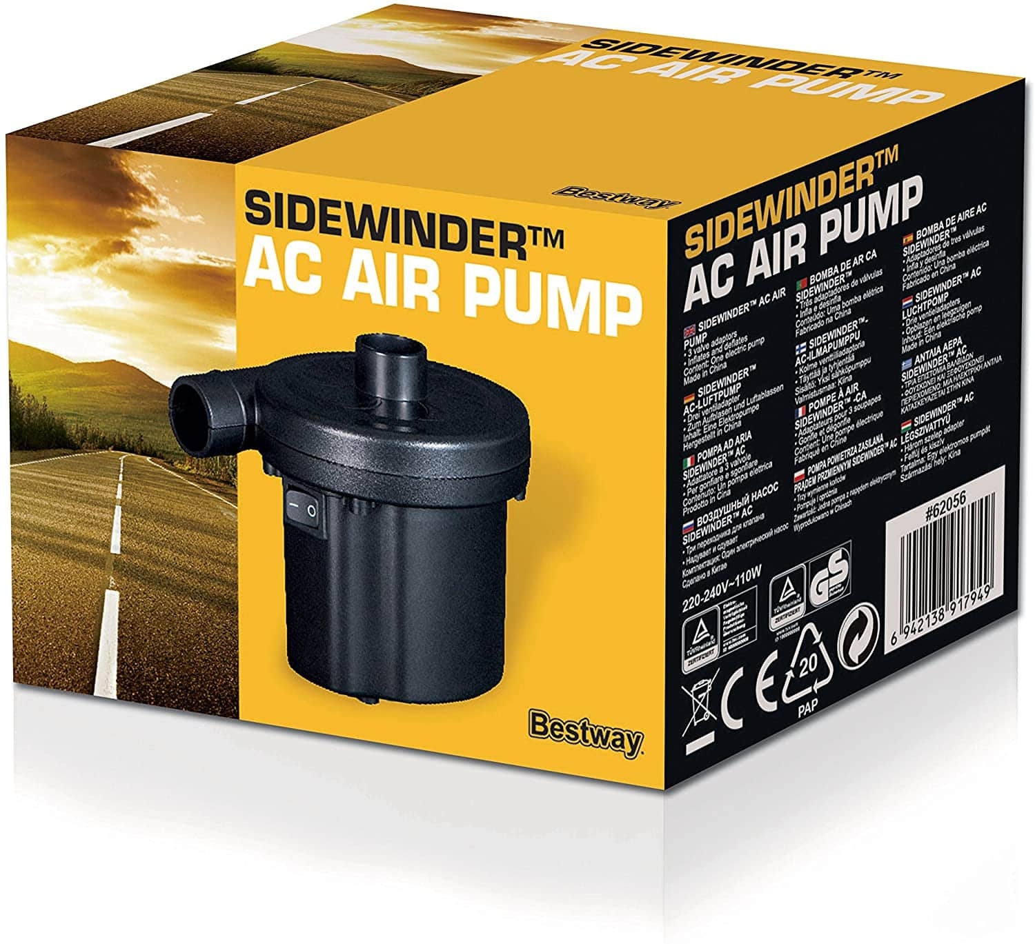 INFLADOR ELÉCTRICO BESTWAY 62097