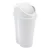 BASURERO RIMAX VAIVEN 10 LITROS BLANCO